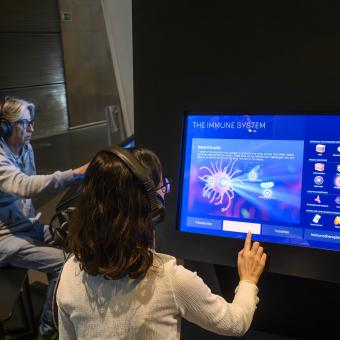 Nous mòduls sobre immunologia a CosmoCaixa.