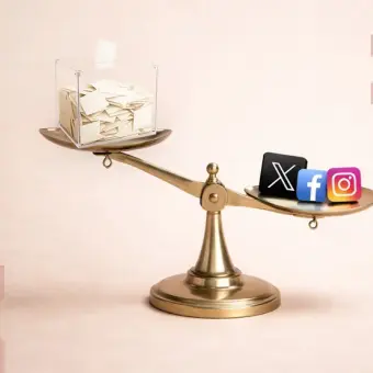 Imagen de la conferencia ¿Quién gobierna el espacio digital? Poder, polarización y democracia, en el Palau Macaya. 