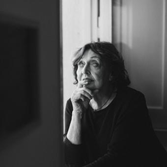 Retrato de la escritoria Cristina Fernández Cubas.