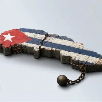 Imagen de la conferencia Cuba asediada: entre el colapso económico, la crisis humanitaria y la amenaza intervencionista en el Palau Macaya.