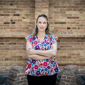 Irene Marco, becada de la Fundación ”la Caixa” e investigadora principal en el Instituto de Bioingeniería de Cataluña (IBEC), donde dirige el grupo Molecular Imaging for Precision Medicine. 