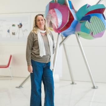 Núria García, paciente con esclerosis múltiple atendida en el CEMCAT del Hospital Vall d’Hebron.