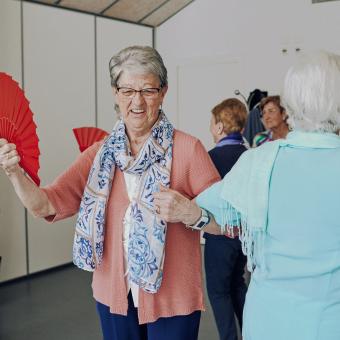 Imagen de una de las actividades de verano organizadas por el programa Siempre Acompañados de la Fundación ”la Caixa”.