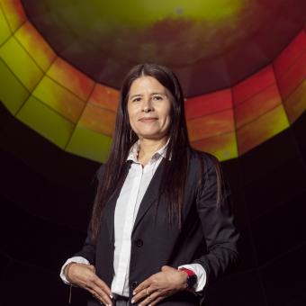 Andrea Zuluaga, directora de Transformación Empresarial de la Corporación Interactuar.