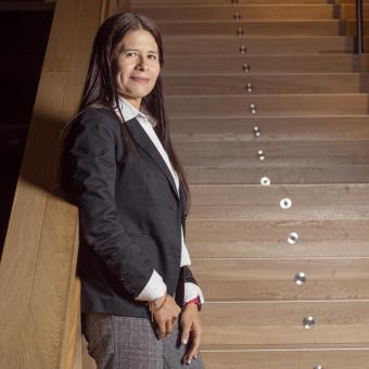 Andrea Zuluaga, directora de Transformación Empresarial de la Corporación Interactuar.