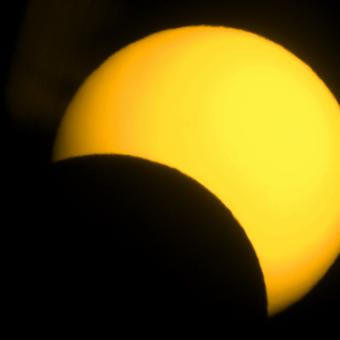Imatge d'un eclipsi. 