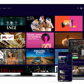 CaixaForum+ puede visualizarse en varios dispositivos.