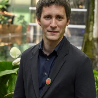 David Chaparro, biólogo en el Centro de Investigación Ecológica y Aplicaciones Forestales (CREAF) y becario de la Fundación ”la Caixa”.