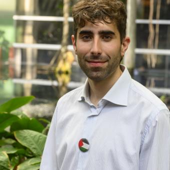 Mario Bielsa, geólogo del Instituto Pirenaico de Ecología y becario de la Fundación ”la Caixa”.