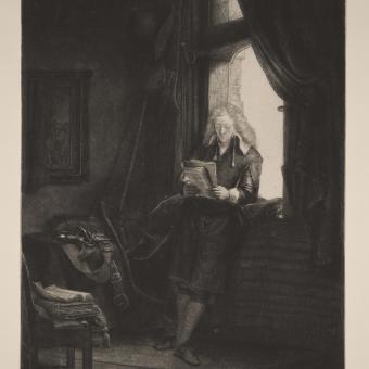 Rembrandt, Jan Six, 1647.