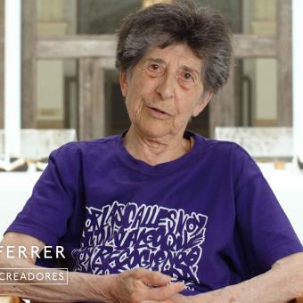 Esther Ferrer en Archivo de creadores.