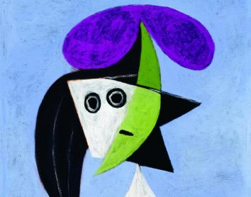 Pablo Picasso, «Dona amb barret» [Dona amb barret], 1935. Llegat pel Sr. Georges Salles el 1967. Centre Pompidou, París. Museu Nacional d'Art Modern – Centre de Creació Industrial.