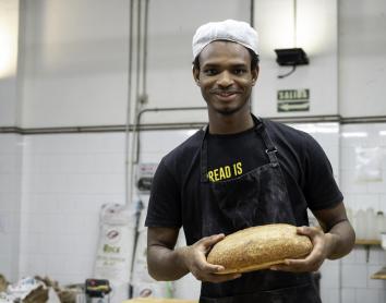 More than a job: Djogo finds a way out of exclusion through artisan bread