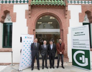 La Fundación Privada Hospital Asilo de Granollers y ”la Caixa” inauguran el Edificio del Conocimiento