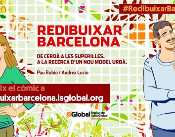 ISGlobal publica un còmic sobre la cerca d’un nou model urbà per Barcelona
