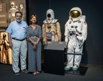 CaixaForum Palma camina sobre la Luna con Neil Armstrong y Buzz Aldrin
