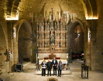 Finalitzen les obres de restauració de l’església de Sant Llorenç de Lleida