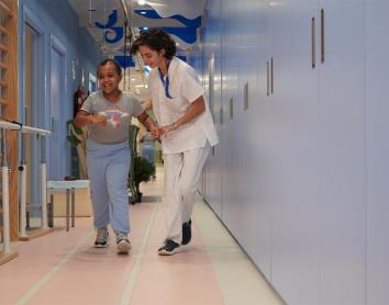 El Hospital Infantil Vall d’Hebron estrena Área Terapéutica de Rehabilitación Infantil y Adolescente gracias a The Ricky Rubio Foundation y la Fundació ”la Caixa”