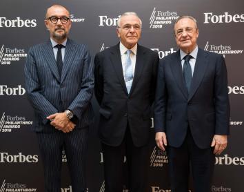 Isidro Fainé recibe el Premio Forbes a la Filantropia 2018