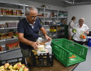 Los bancos de alimentos alertan del aumento de la pobreza alimentaria