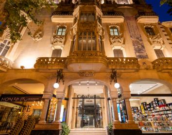 Fachada de CaixaForum Palma.