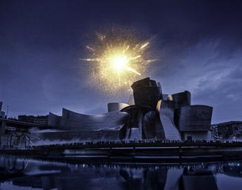 Prop de 300 cantaires aficionats canten al Nadal al Museu Guggenheim Bilbao