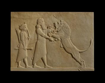 I am Ashurbanipal, king of the world, king of Assyria