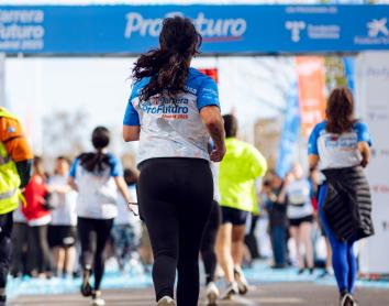 ProFuturo pren el protagonisme social dins del Movistar Madrid Medio Maratón 2026