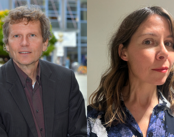 Hartmut Rosa y Alexandra Laudo.