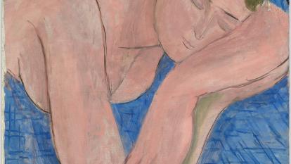 Henri Matisse, Le Rêve [El sueño], mayo de 1935. Centre Pompidou, Paris. Musée national d’art moderne / Centre de création industrielle AM 1979-106.