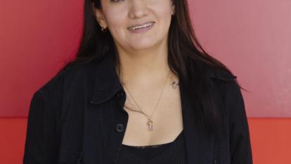 Pamela Sandi Hiza es la madre de una familia monomarental y es beneficiaria del programa CaixaProinfancia desde 2024.