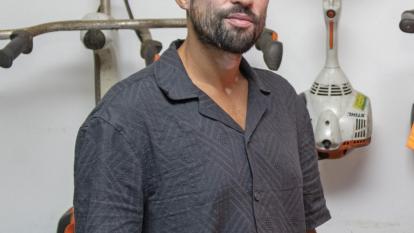 Miquel Baldé, técnico de inserción del programa Reincorpora en la Fundación Magone Salesians Social (Mataró, Maresme).