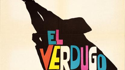 Cartel de «El verdugo».
