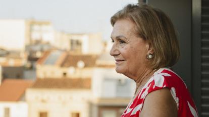 Teresa Mazón Sans, participante del programa Siempre Acompañados de la Fundación ”la Caixa”.
