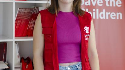 Maribel López es técnica en la entidad Save The Children.