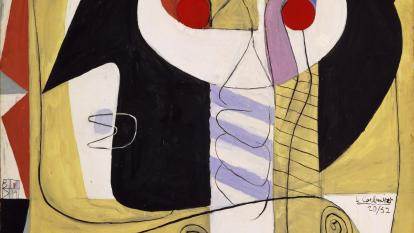 Le Corbusier (Charles-Édouard Jeanneret), «Métamorphose du violon» [Metamorfosi del violí], 1920-1952. Centre Pompidou, París. Musée national d’art moderne / Centre de création industrielle AM 3342 P.