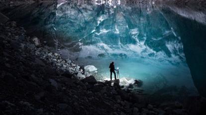 Frame del documental Glaciers Traces of time, del festival Suncine. 