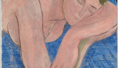 Henri Matisse, "Le Rêve" [The dream], may 1935. Centre Pompidou, París. Musée national d’art moderne / Centre de création industrielle AM 1979-106.