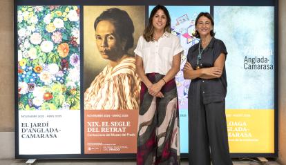 Carla Tarruella y Margarita Pérez-Villegas han presentat la temporada de CaixaForum Palma.