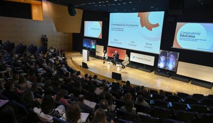 La jornada de clausura de la primera Convocatoria EduCaixa se ha celebrado en el Museo de la Ciencia CosmoCaixa de Barcelona.