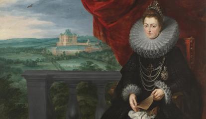 Pedro Pablo Rubens y Jan Brueghel el Viejo, «La infanta Isabel Clara Eugenia», h. 1615. Óleo sobre lienzo.