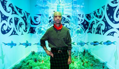 George Nuku, artist of Maori origin.