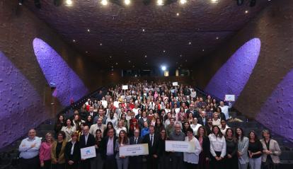 Acto de resolución de la Convocatoria de Proyectos Sociales Comunidad de Madrid 2025 en CaixaForum Madrid.