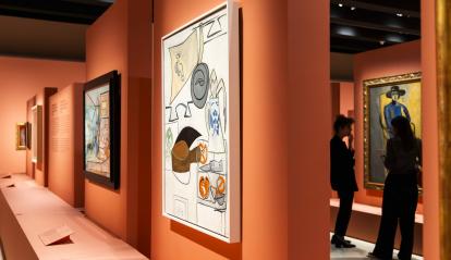 La exposición incluye 46 obras de Matisse y 49 de otros artistas.