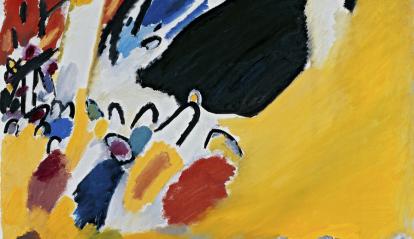 Imagen del documental «Kandinsky: voir la musique, réinventer la peinture», de Pierre-Henri Gibert. Cinétévé, ARTE France y Centre Pompidou, con el apoyo de la Procirep-Angoa y el CNC, y la participación de CaixaForum+.