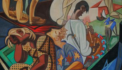 Primer capítulo de la serie documental «Os painéis de Almada Negreiros», dirigida por Graça Castanheira.