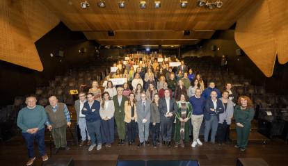 Acto de resolución de la Convocatoria de proyectos sociales Aragón 2025 en CaixaForum Zaragoza.