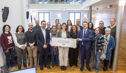 Acto de resolución de la Convocatoria de Proyectos Sociales La Rioja 2025 en Logroño.