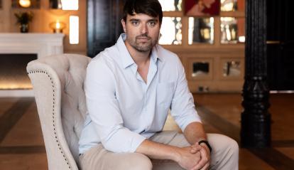 Juan Argote, becari de la Fundació ”la Caixa” i director d'Aurora Data Solutions.