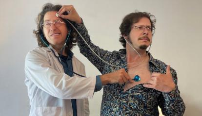 El músico, Xavi Lloses y el poeta Josep Pedrals se unen en el recital "El batec".